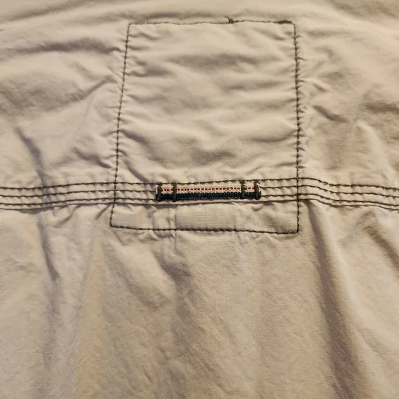 Buffalo Men's Casual Light Gray Button-Up Shirt, Size L - Picture 7 of 9